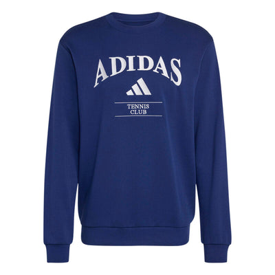 Adidas Heritage Tennis Crewneck Sweatshirt (M) (Dark Blue)