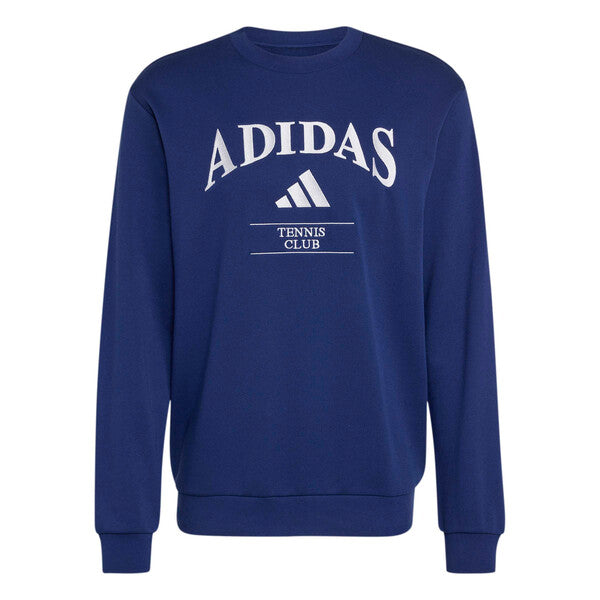 Adidas Heritage Tennis Crewneck Sweatshirt (M) (Dark Blue)