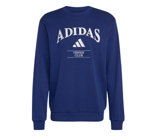 Adidas Heritage Tennis Crewneck Sweatshirt (M) (Dark Blue)