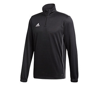 Adidas Core Training 1/2 Zip Top (M) (Black)