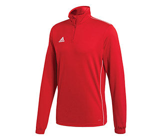 Adidas Core Training 1/2 Zip Top (M) (Red)