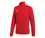 Adidas Core Training 1/2 Zip Top (M) (Red)