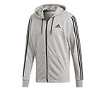 Adidas Three Stripes Full Zip Hoodie (M)