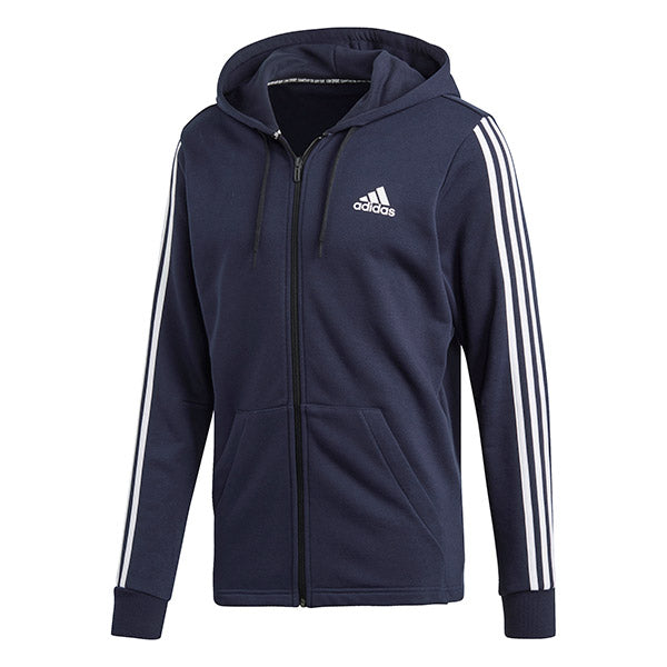 Adidas Three Stripes Full Zip Hoodie (M)