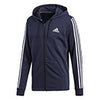 Adidas Three Stripes Full Zip Hoodie (M)