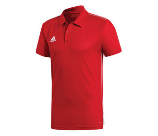 Adidas Core 18 Polo (M) (Red)