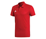 Adidas Core 18 Polo (M) (Red)