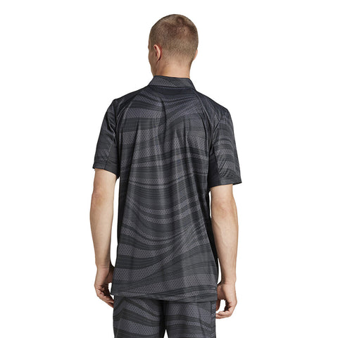 Adidas Club Graphic Polo (M) (Black)