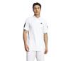 Adidas Club 3 Stripes Polo (M) (White)
