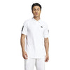 Adidas Club 3 Stripes Polo (M) (White)