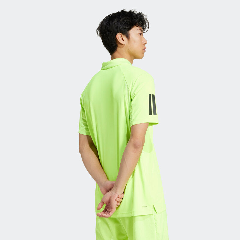 Adidas Club 3 Stripes Polo (M) (White) Adidas