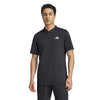 Adidas Club Pique Polo (M) (Black) Adidas