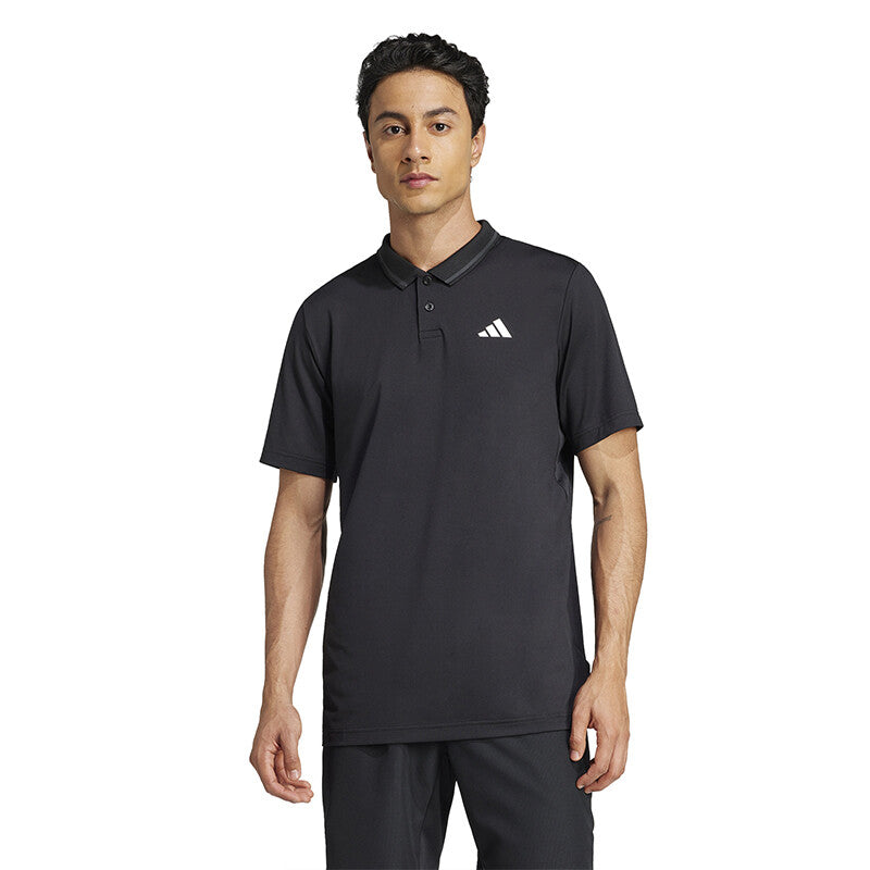 Adidas Club Pique Polo (M) (Black) Adidas