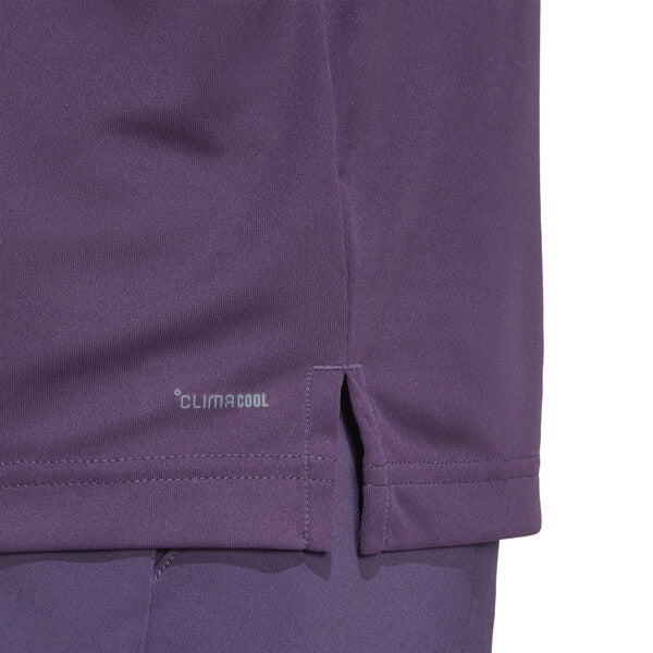 Adidas Club 3 Stripes Polo (M) (Aurora Plum)