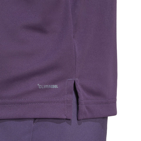 Adidas Club 3 Stripes Polo (M) (Aurora Plum)