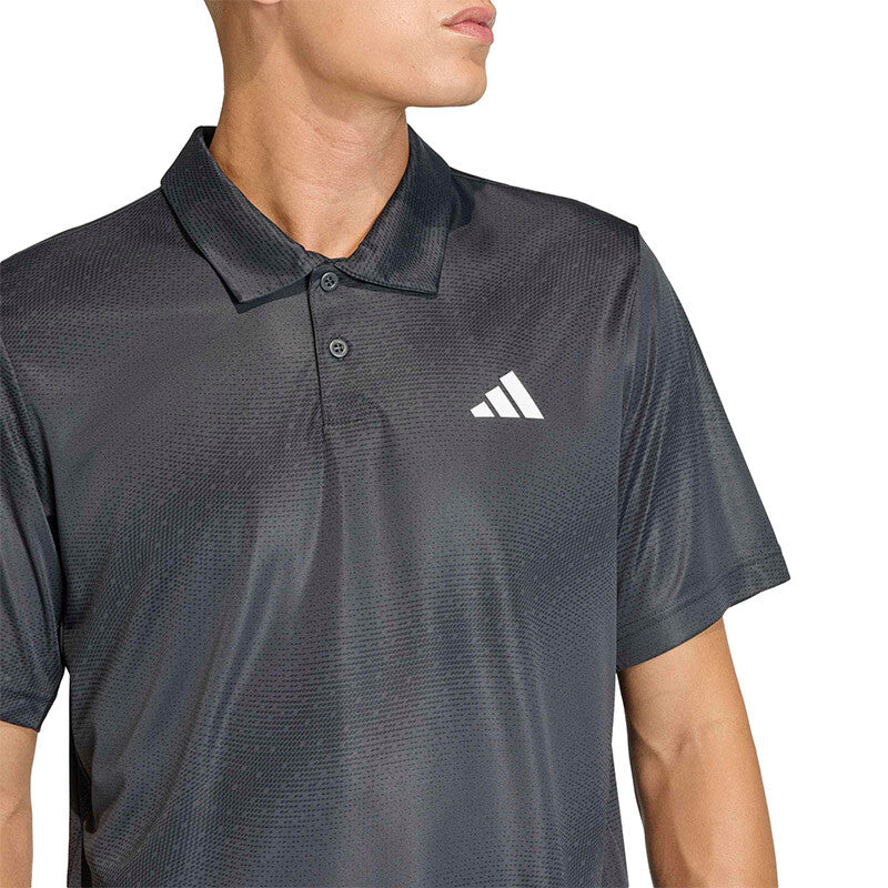 Adidas Club Graphic Polo (M) (Carbon)