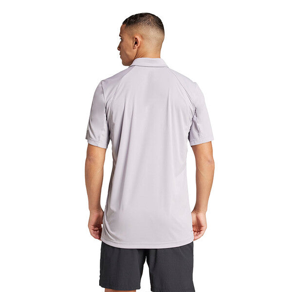 Adidas Club 3 Stripes Polo (M) (Glory Grey)