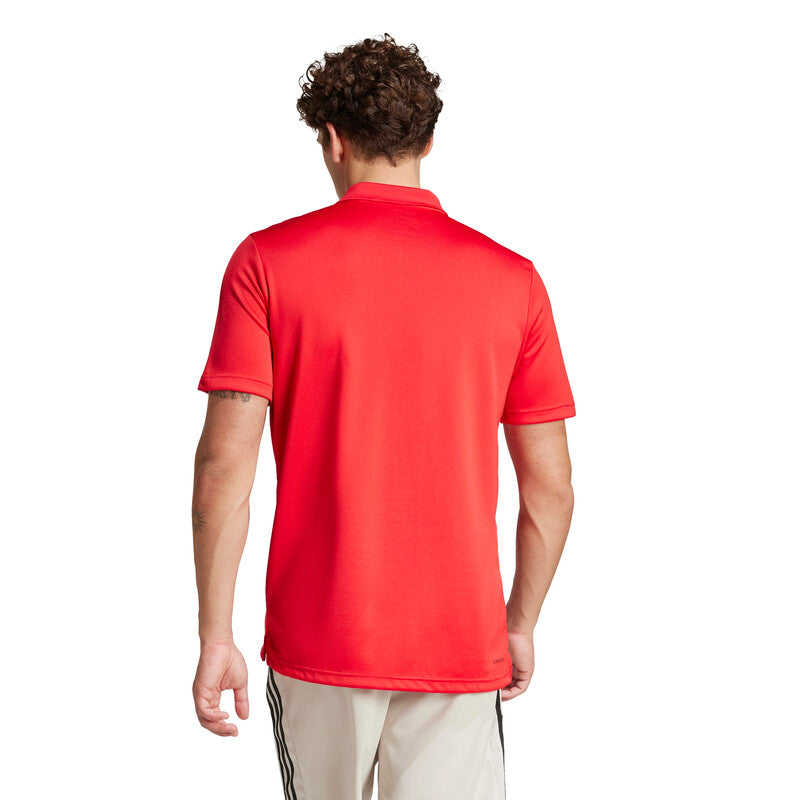 Adidas Workout Essentials Polo (M) (Pure Ruby)