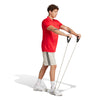 Adidas Workout Essentials Polo (M) (Pure Ruby)