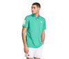 Adidas Club 3 Stripes Polo (M) (Semi Court Green)