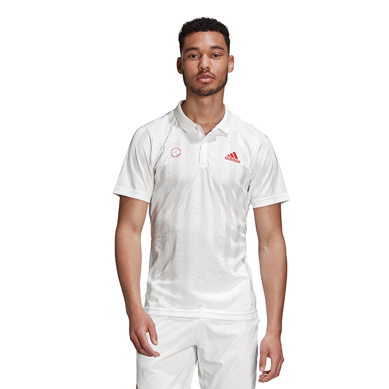 Adidas Freelift Polo Engineered (M) (White)