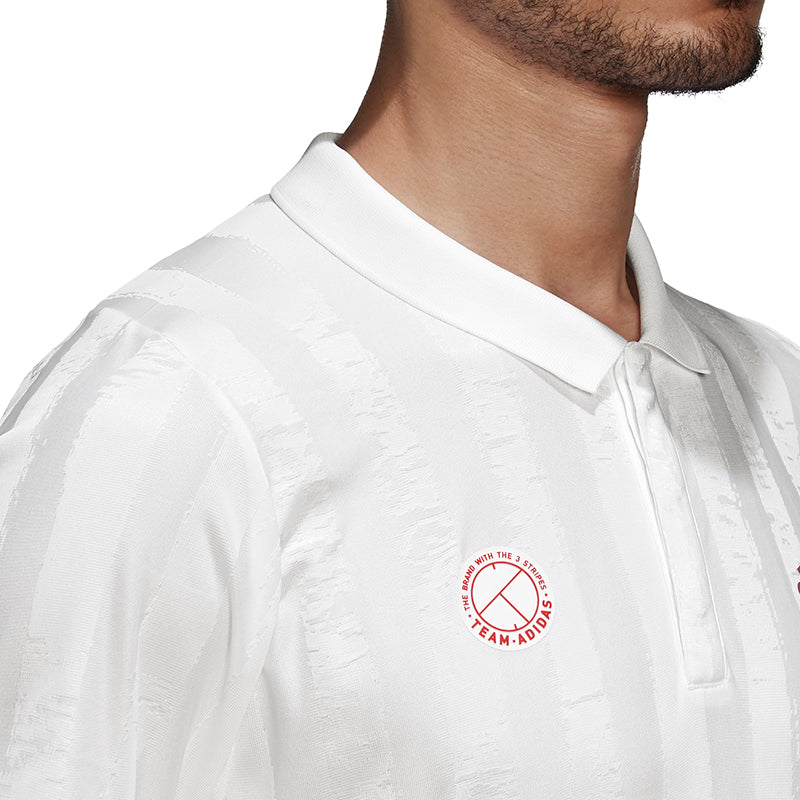 Adidas Freelift Polo Engineered (M) (White)