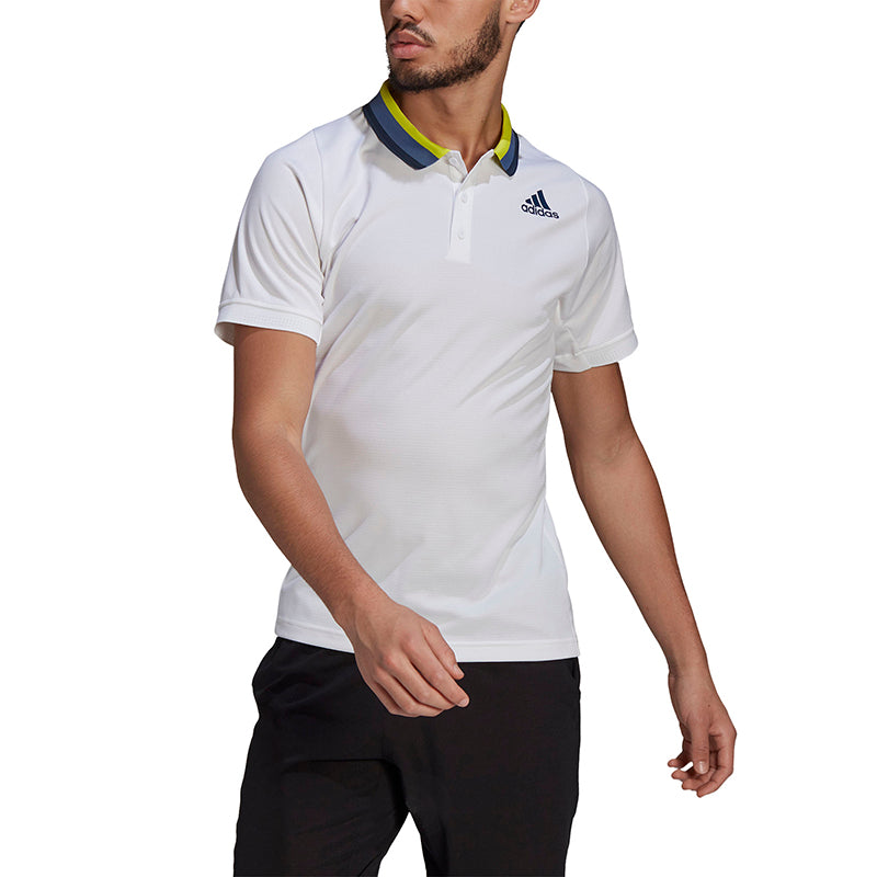 Adidas Freelift Primeblue Polo (M) (White)