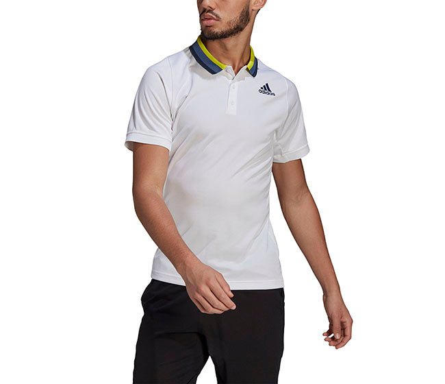 Adidas Freelift Primeblue Polo (M) (White)