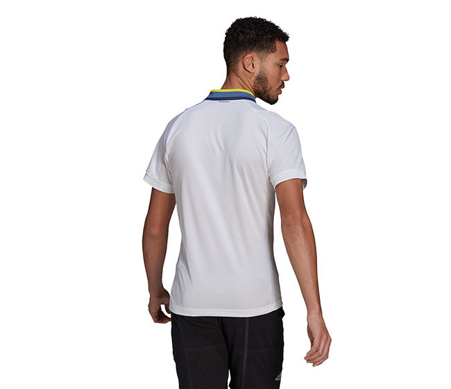 Adidas Freelift Primeblue Polo (M) (White)