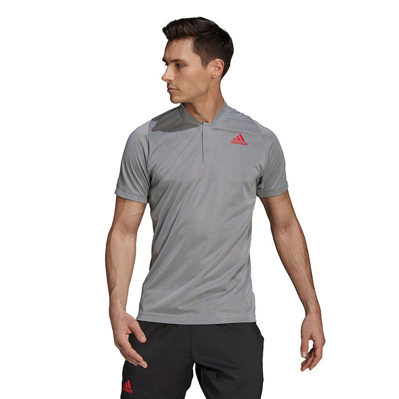 Adidas Freelift Primeblue Polo (M) (Grey)