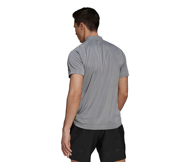 Adidas Freelift Primeblue Polo (M) (Grey)
