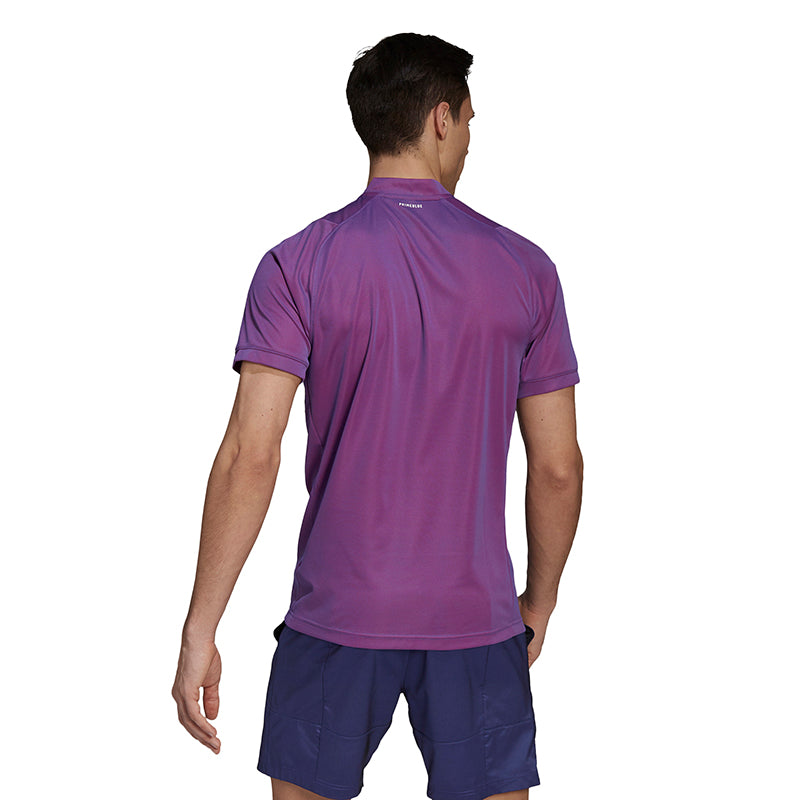 Adidas Freelift Primeblue Polo (M) (Purple)