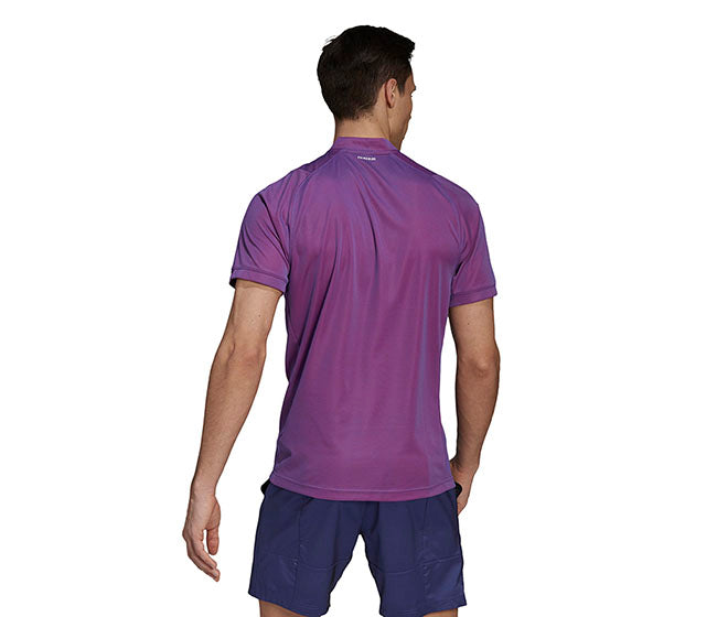 Adidas Freelift Primeblue Polo (M) (Purple)