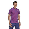 Adidas Freelift Primeblue Polo (M) (Purple)