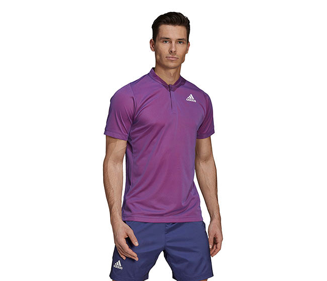 Adidas Freelift Primeblue Polo (M) (Purple)