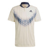 Adidas Graphic Polo (M) (Cream)