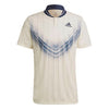 Adidas Graphic Polo (M) (Cream)