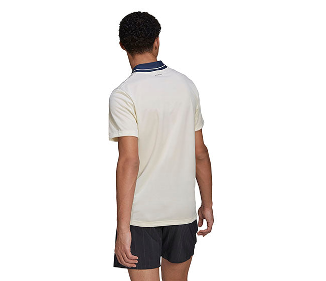 Adidas Graphic Polo (M) (Cream)