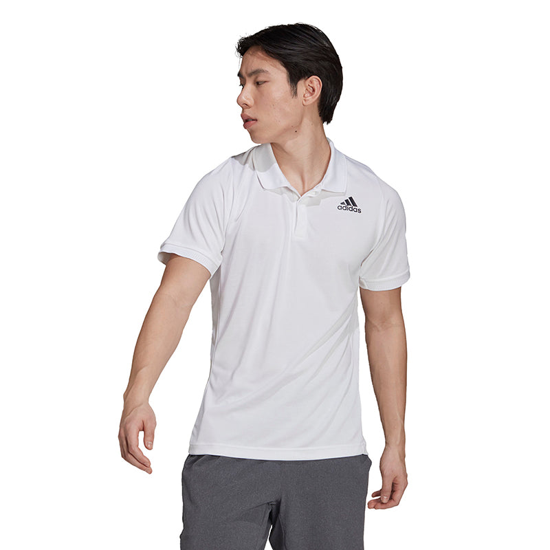 Adidas Tennis Freelift Polo (M) (White)