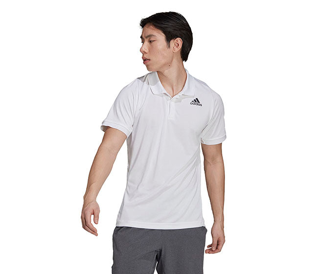 Adidas Tennis Freelift Polo (M) (White)
