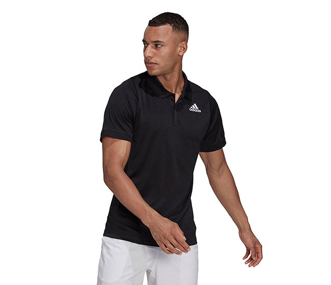 Adidas Tennis Freelift Polo (M) (Black)