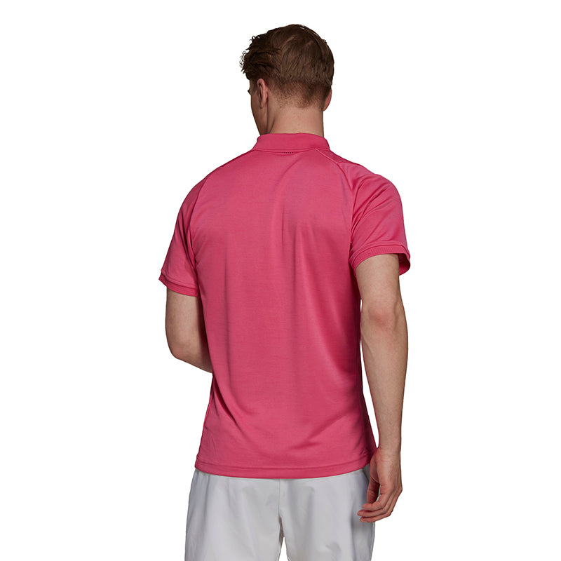 Adidas Tennis Freelift Polo (M) (Pink)