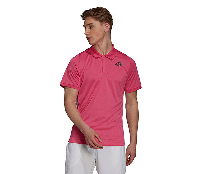 Adidas Tennis Freelift Polo (M) (Pink)