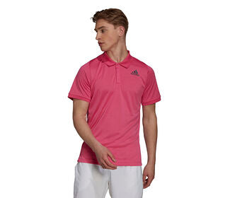 Adidas Tennis Freelift Polo (M) (Pink)