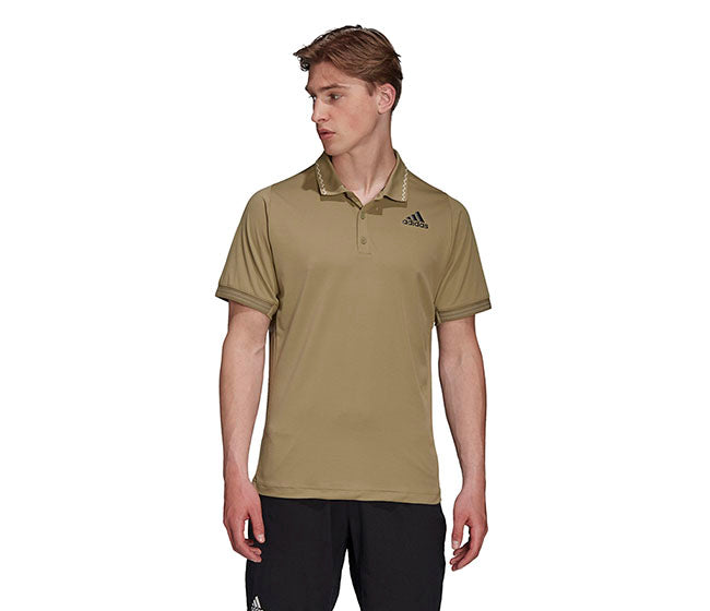 Adidas Freelift Primeblue Polo (M) (Olive)