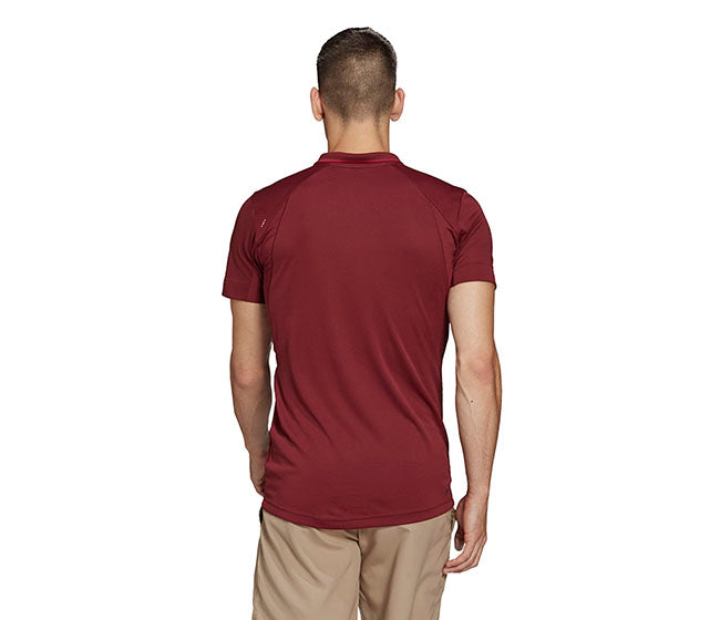 Adidas Freelift Polo (M) (Dark Red)