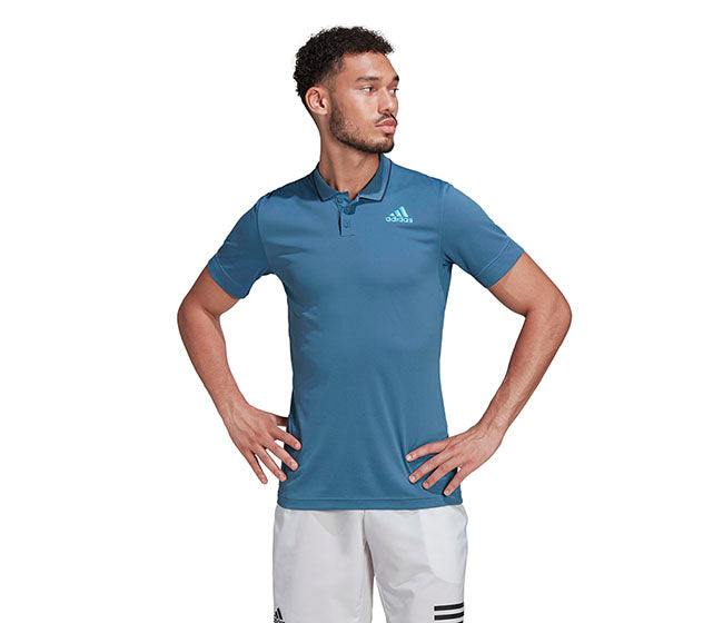 Adidas Freelift Polo (M) (Blue)