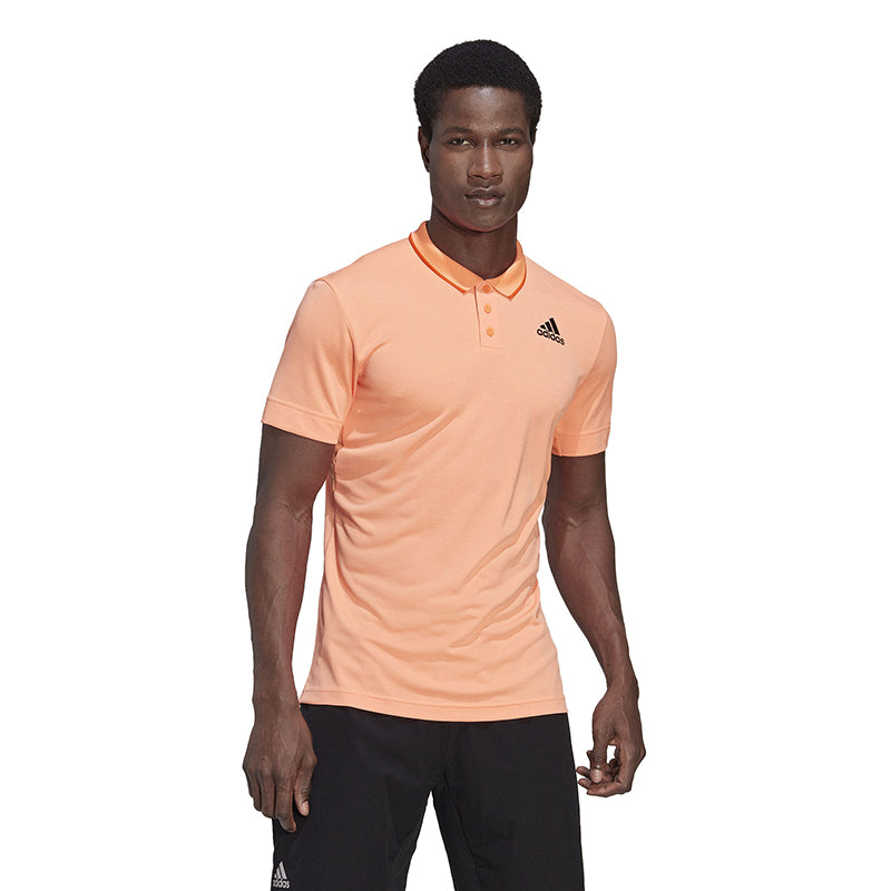 Adidas Freelift Polo (M) (Orange)