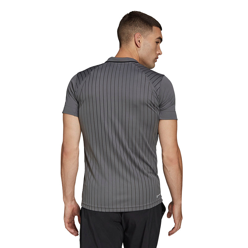 Adidas Melbourne Polo (M) (Grey)