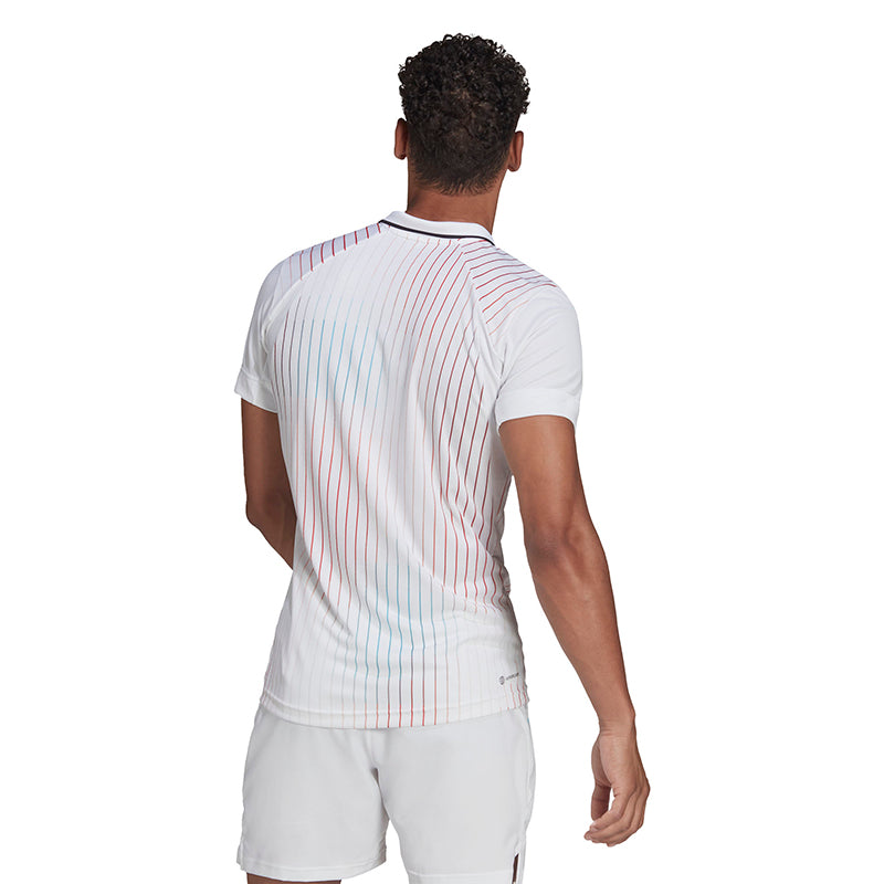 Adidas Melbourne Polo (M) (White)